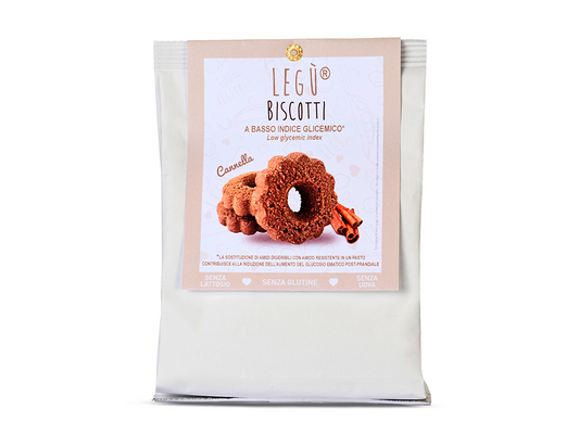 Biscotti di legumi e riso alla cannella