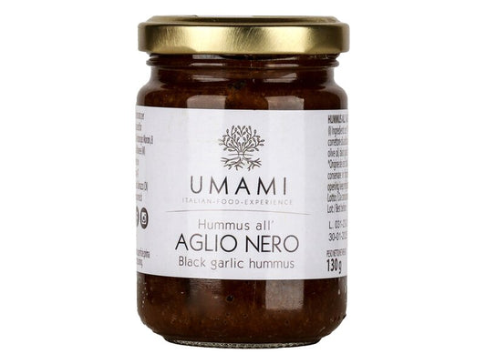 Black Garlic Hummus - UMAMI