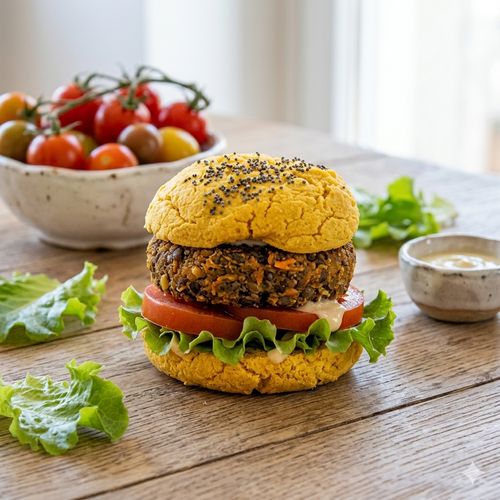 Burger vegetali gourmet