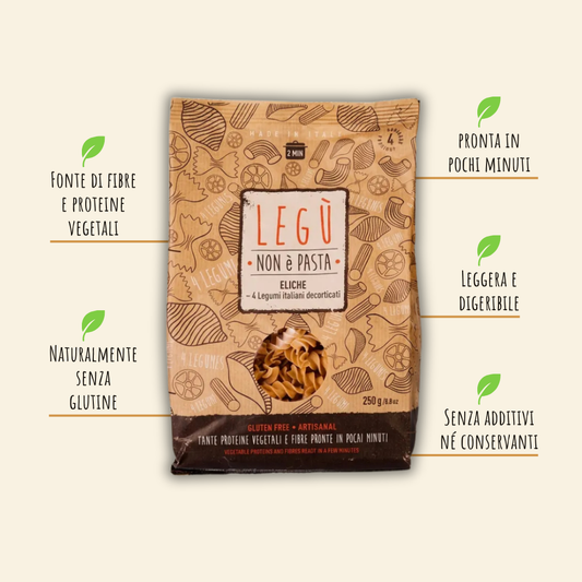 Eliche – Pasta 100% Legumbres