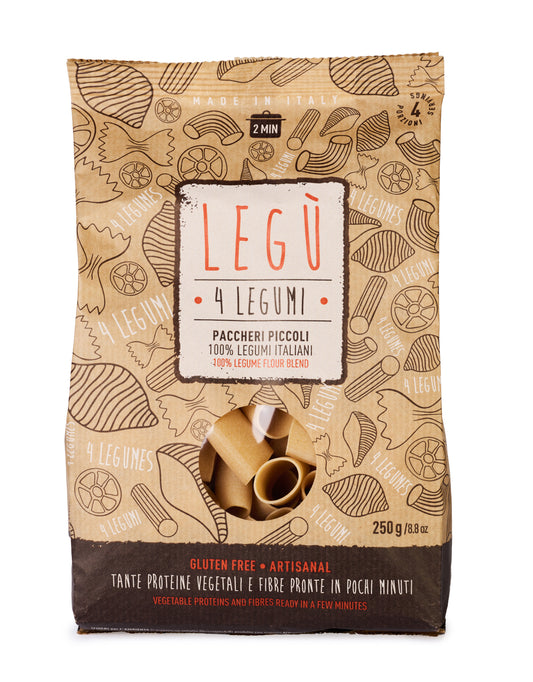 Paccheri Piccoli – 4 Legumi