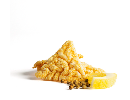 Triangoli Quinoa, Limone & Pepe bianco