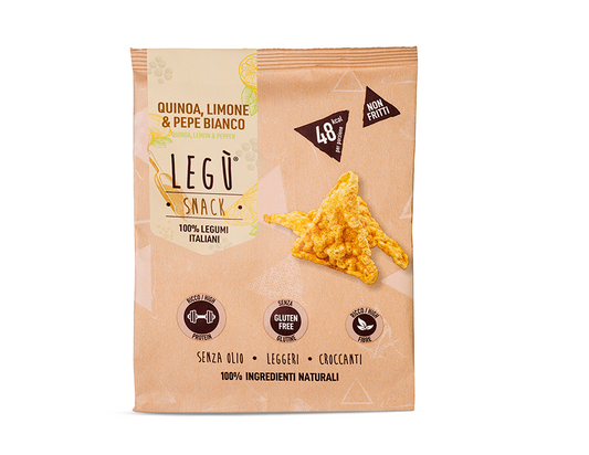 Triangoli Quinoa, Limone & Pepe bianco