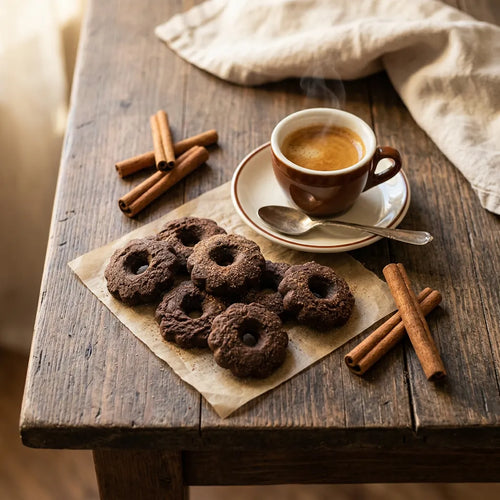 Decadent afternoon snack