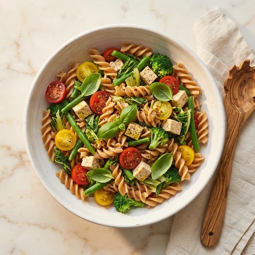 Insalata fredda con verdure croccanti