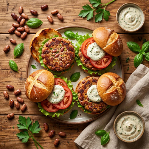 Flavorful Veggie Burgers