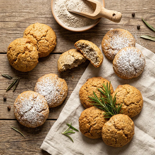 Biscotti croccanti e leggeri