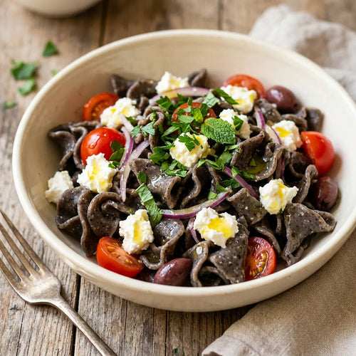 Insalata fredda di gigli e feta