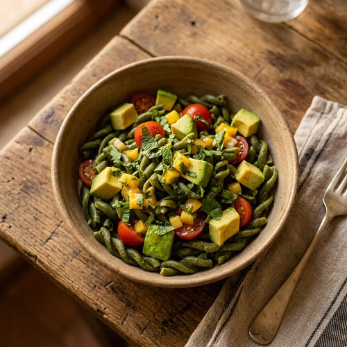Base per bowl esotica con avocado