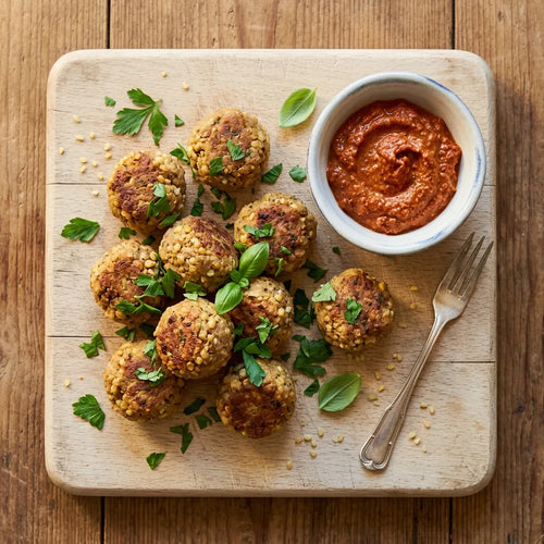 Base per polpette vegetali