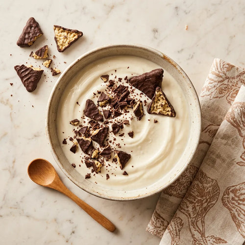 Crunchy topping for yogurt