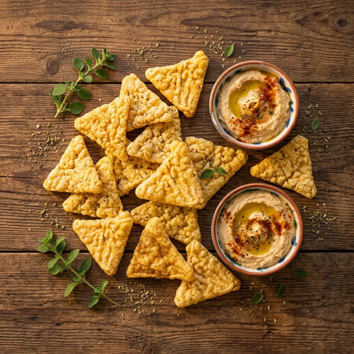 Snack croccante, sostituto del pane