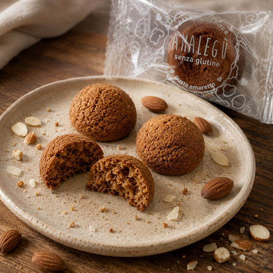 Soft almond pastries