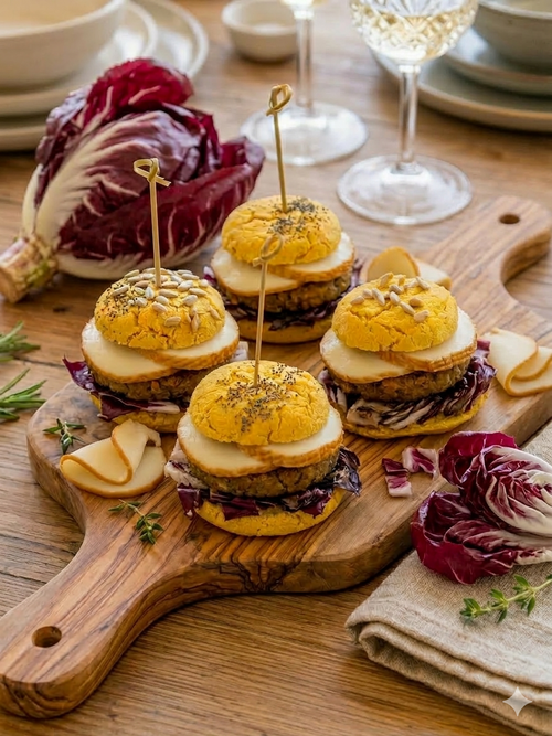 Mini burger per aperitivo sfizioso
