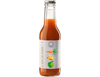 Cocktail Nr. 1 - Äpfel, Karotten, Ingwer - 200 ml