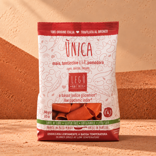 Paccheri – Pasta Legumbres y Cereales