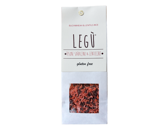 Risone - lenticchie rosse e grano saraceno