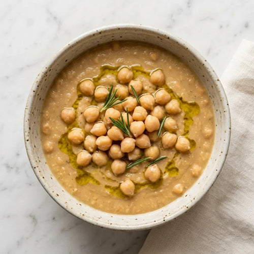 Zuppa di ceci e rosmarino profumata