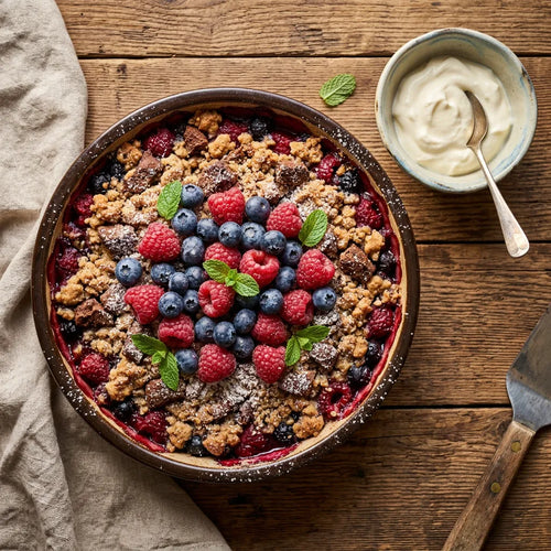 Crumble croccante per dessert