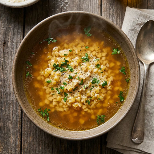 Pastina in brodo tradizionale