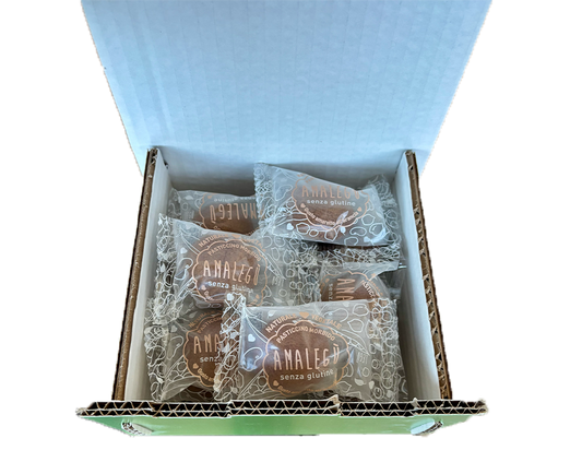 Pasticcini assortiti gusto mandorla e arancia