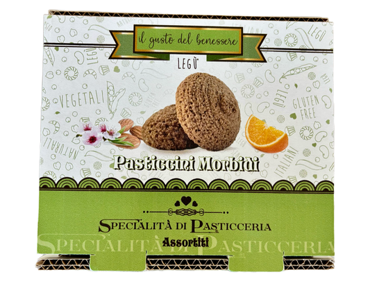 Pasticcini assortiti gusto mandorla e arancia